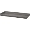Sottocassetta rettangolare Omnia in plastica 51x23x3 cm grigio fumo