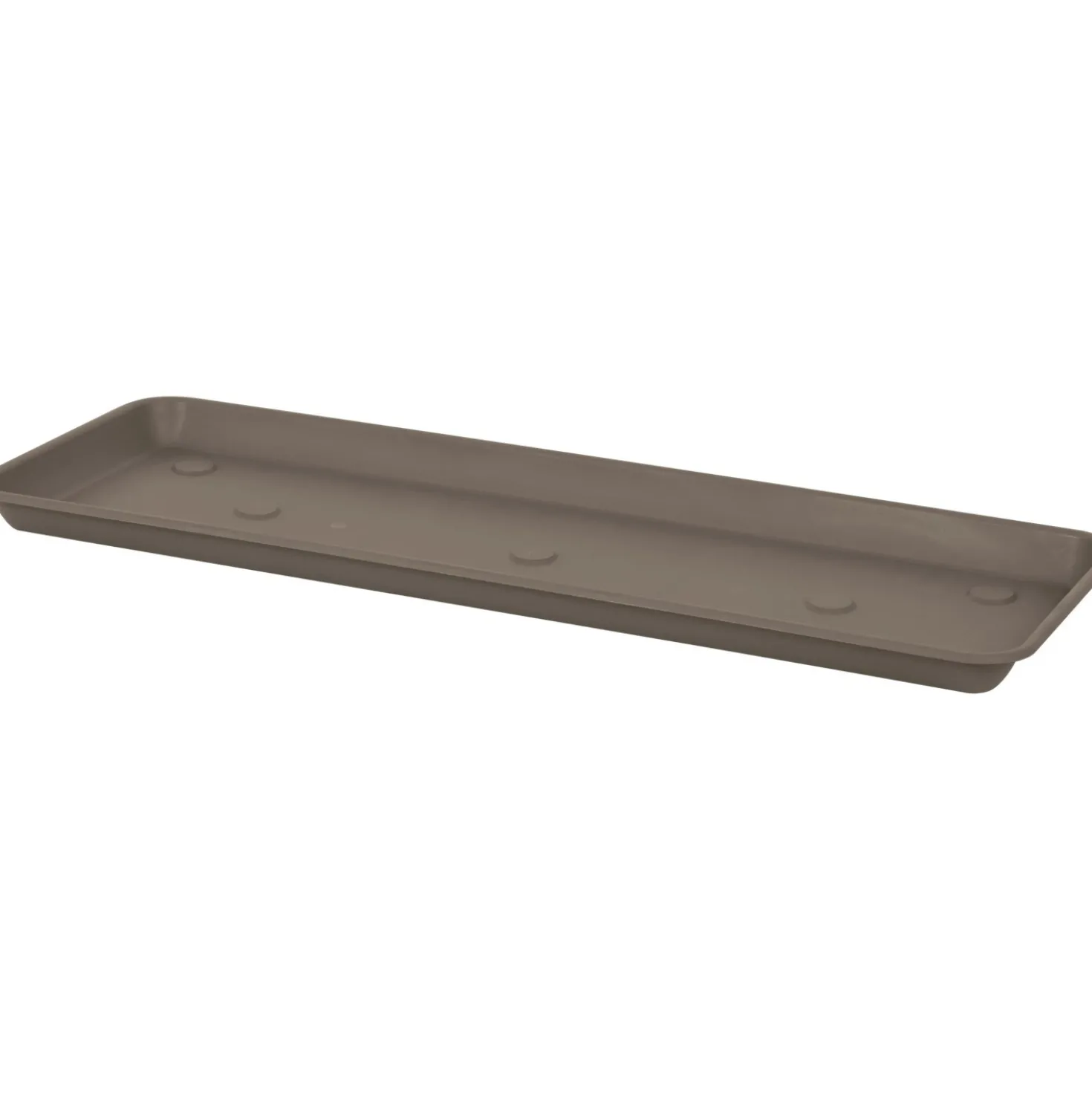 Sottocassetta rettangolare Omnia Plastecnic 85 cm beige scuro
