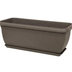 Sottocassetta rettangolare Omnia Plastecnic 85 cm beige scuro