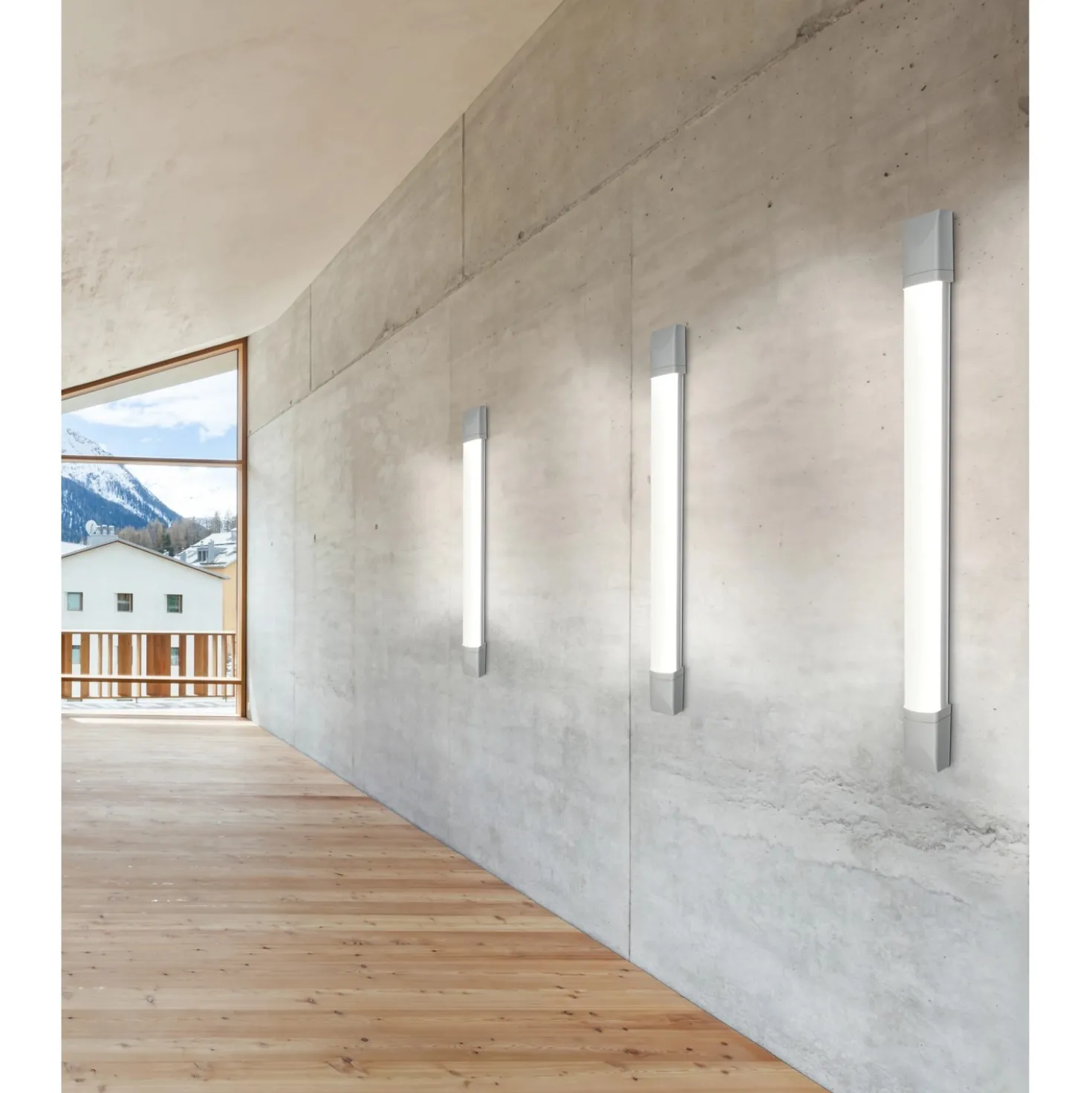 Sottopensile plastica IP65 1xLED 18W
