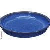 Sottovaso in terracotta smaltata Kinfolk Deroma blu Ø 22 cm