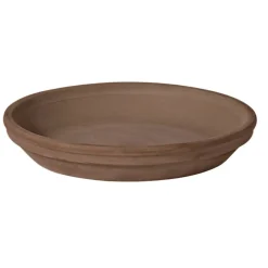 Sottovaso rotondo Deroma Standard Ø 31 cm mocca