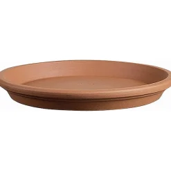 Sottovaso terracotta impermeabile ø 28 cm
