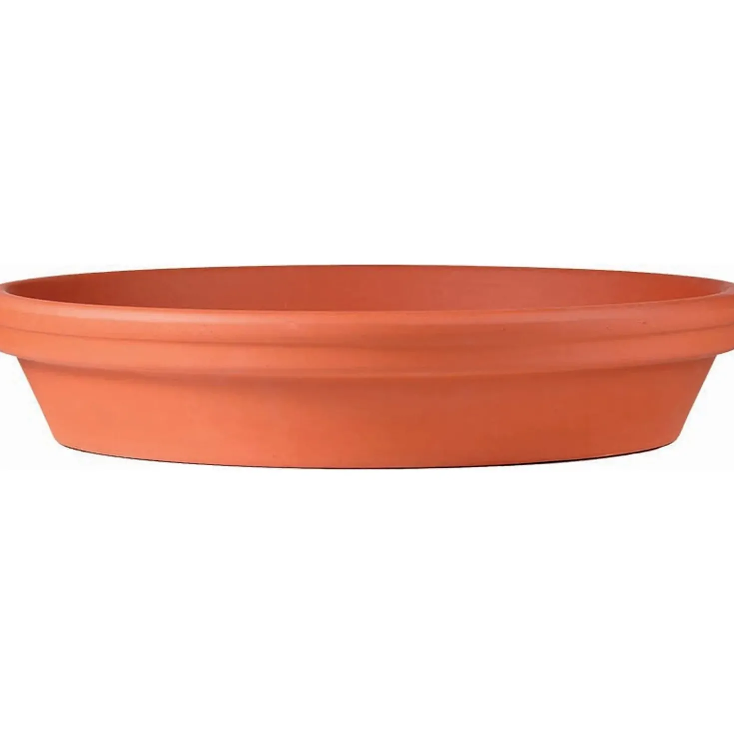 Sottovaso terracotta impermeabile ø 9 cm