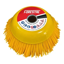 Spazzola diserbante per decespugliatore universale in nylon Ø 200 mm