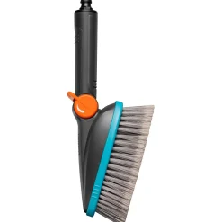 Spazzola manuale Gardena Cleansystem Soft M raccordo tubo flessibile antracite