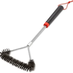 Spazzola per barbecue Weber 3 lati nero rosso 46 cm