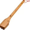 Spazzola per barbecue Weber con manico in bambù 46 cm antigraffi