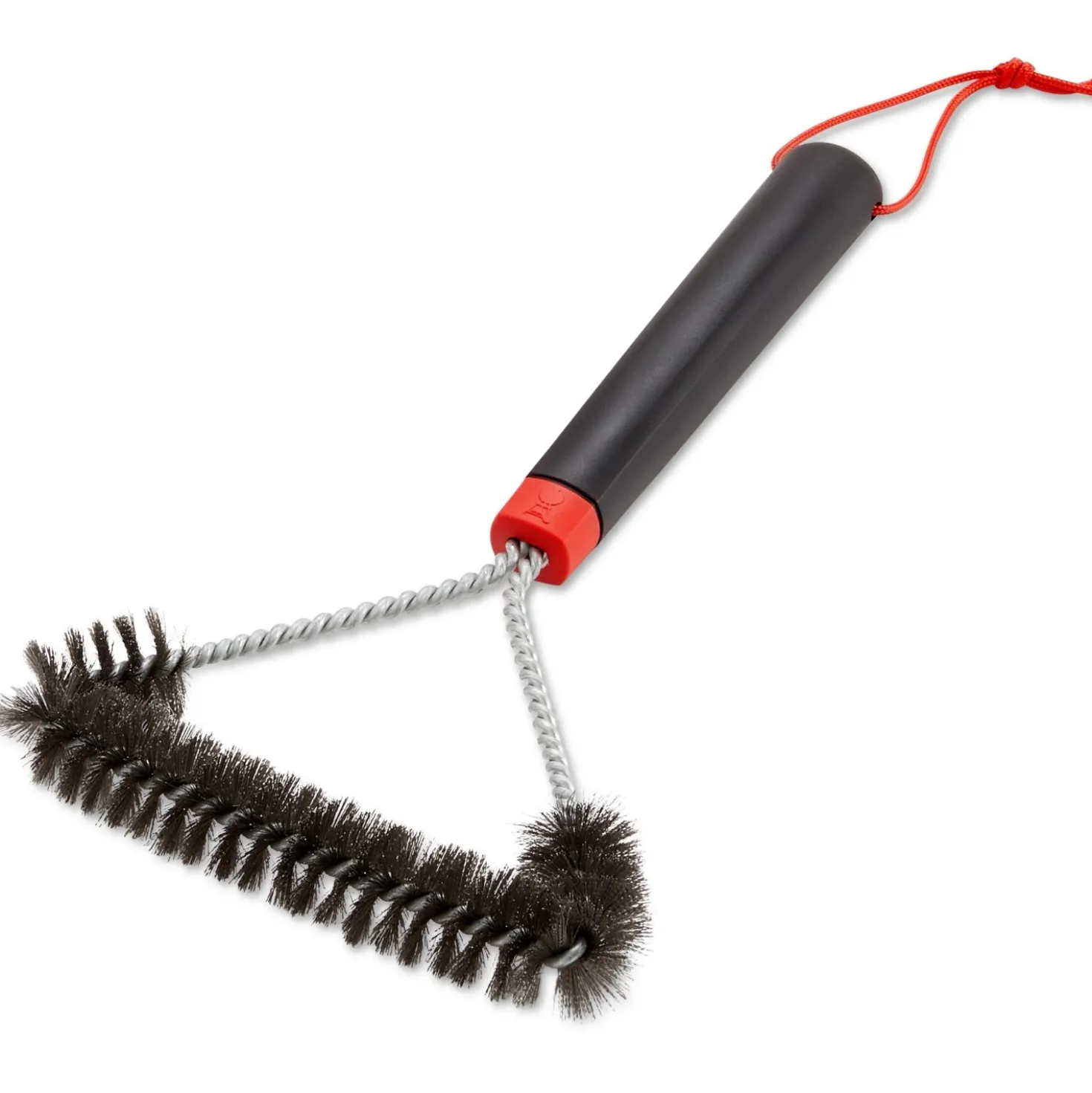 Spazzola per barbecue Weber 3 lati nero rosso 30 cm