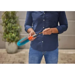 Spazzola per bicicletta Gardena Cleansystem blu