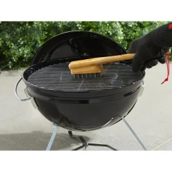Spazzola per grill Weber manico in legno di bambù 30 cm