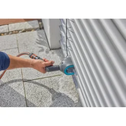 Spazzola per veneziane Gardena Cleansystem con presa acqua grigio-turchese