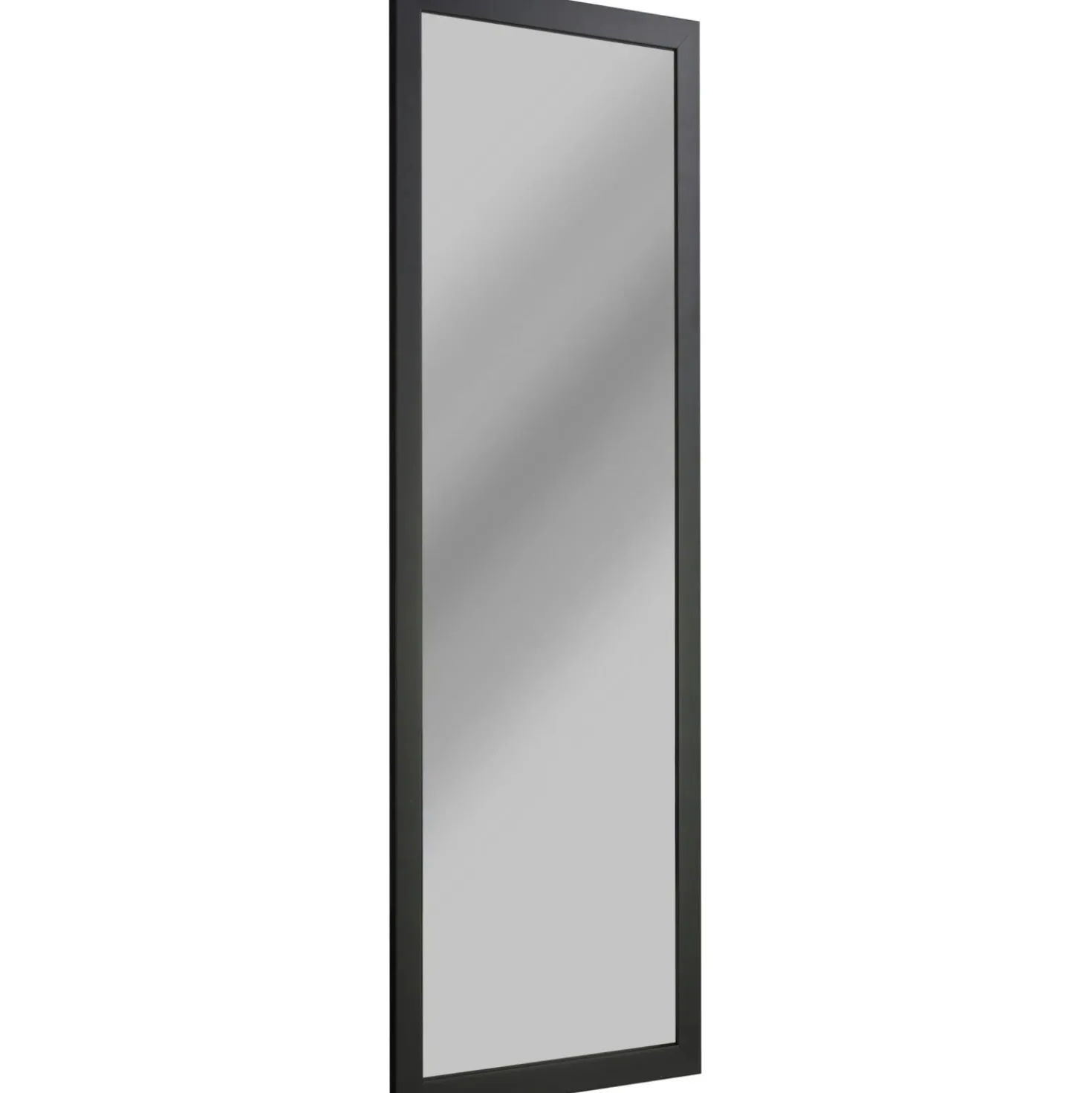 Specchiera Brera 30 x 120 cm nera