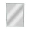Specchiera in legno di ajus Maxi Praga 50x70 cm argento