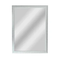 Specchiera in legno di ajus Maxi Praga 50x70 cm argento