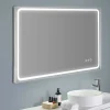 Specchio bagno Led Mia dimmerabile 100x80 cm