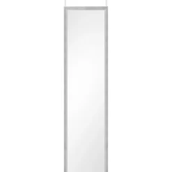 Specchio Bea da appendere con argento Cornice e ganci inclusi
