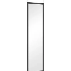 Specchio Bea da appendere nero con Cornice e ganci inclusi