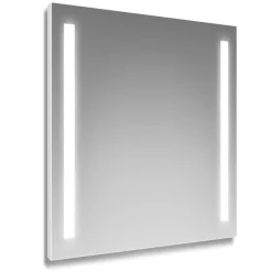 Specchio con 2 fasce retroilluminate LED LYRA 60x80 cm