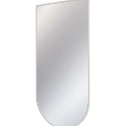 Specchio con cornice 50x100 cm bianco