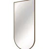 Specchio con cornice 50x100 cm bronzo spazzolato
