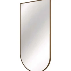 Specchio con cornice 50x100 cm bronzo spazzolato