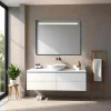 Specchio con fascia retroilluminata LED LILITH 100x70 cm