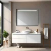 Specchio con fascia retroilluminata LED LILITH 90x60 cm