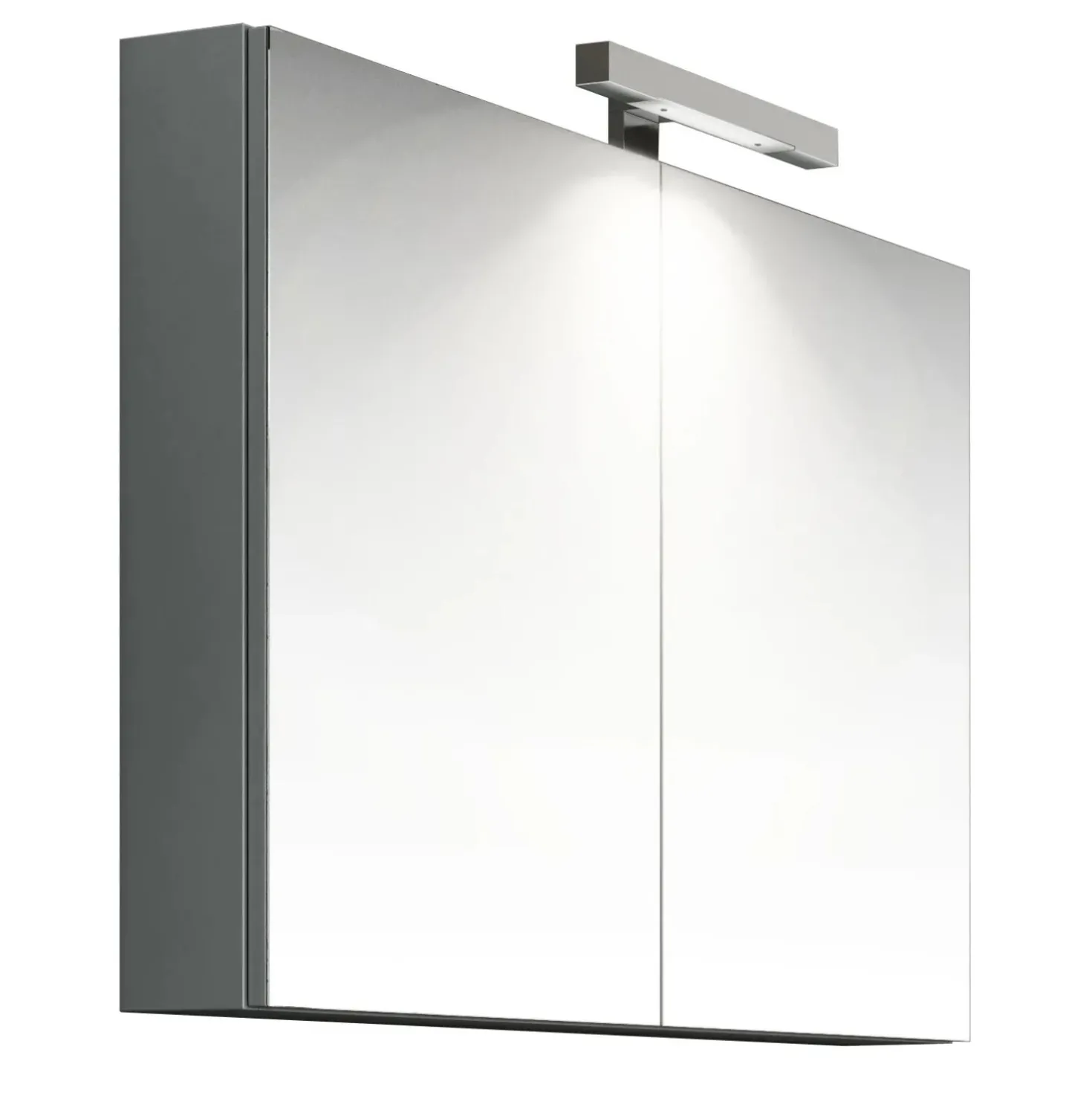 Specchio Contenitore a 2 ante 90x15x68 cm