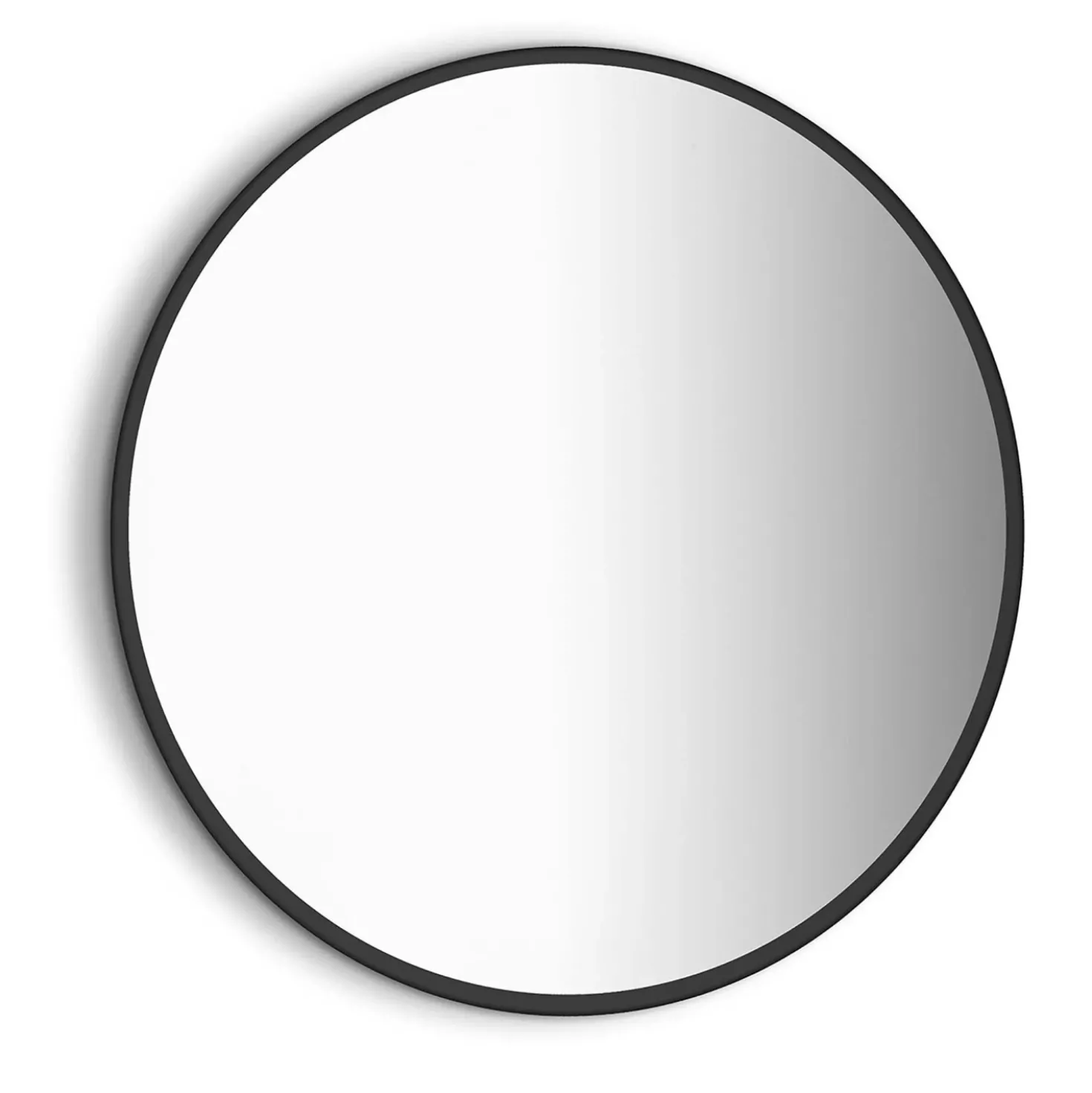 Specchio da bagno Sharon Round Black Ø 80 cm nero