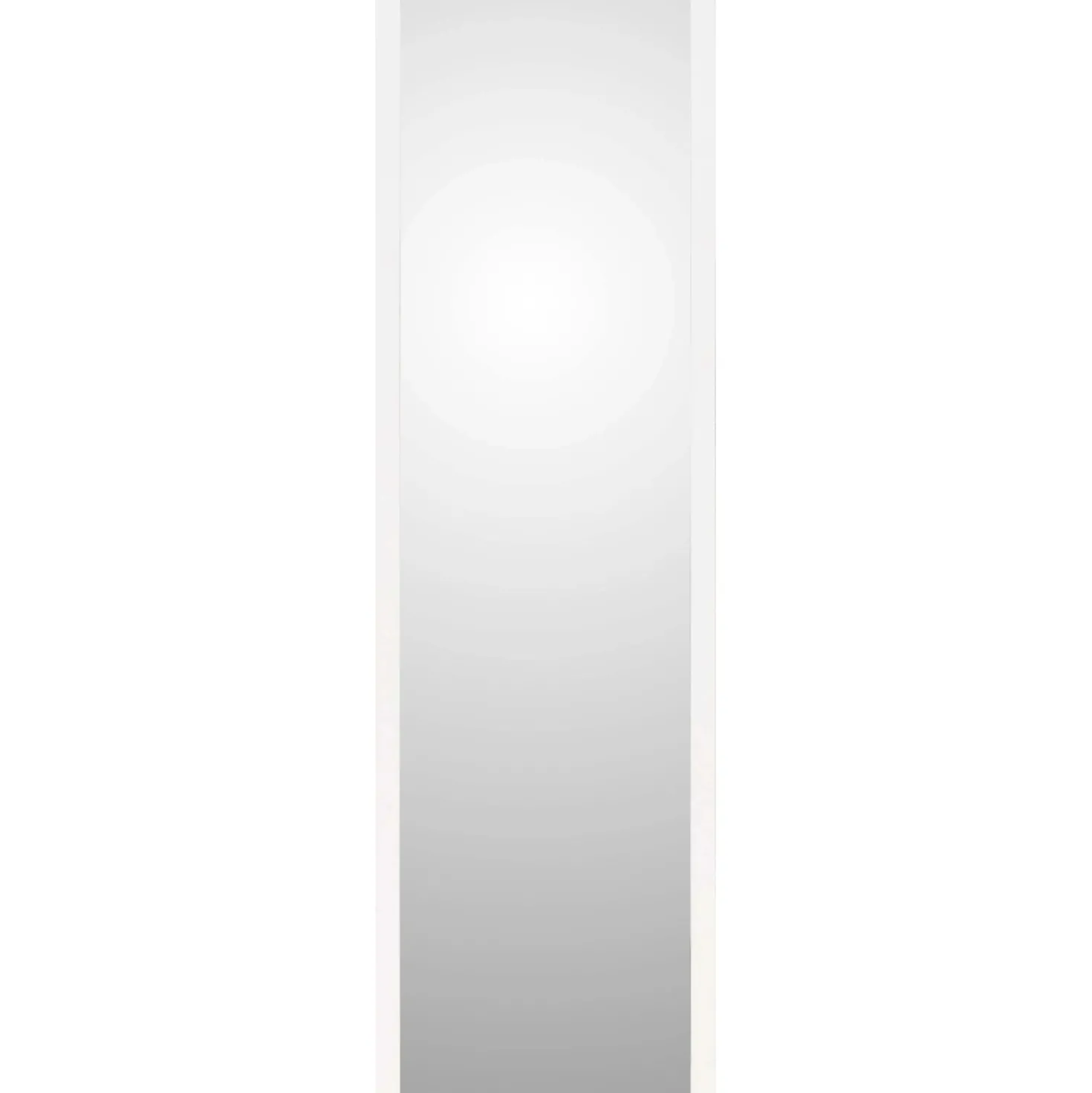 Specchio da parete Minny 114x34 cm bianco