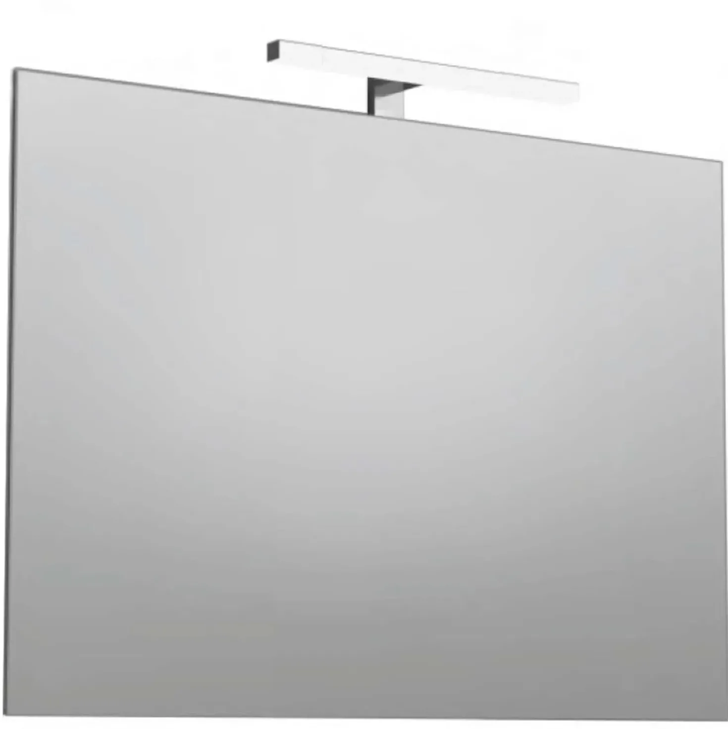 Specchio filo lucido TAKE 100x70 cm reversibile con lampada led