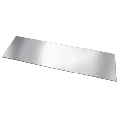 Specchio in acrilico Rettangolo 75x40 cm argento