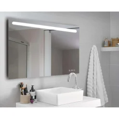 Specchio Led per Bagno Tech Bluetooth 100x80 cm