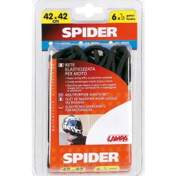 Spider rete elasticizzata per moto 42x42 cm