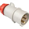 Spina mobile industriale 16 A 3P+T IP44 rossa