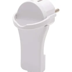 Spina piatta 10A brennenstuhl® montabile bianco