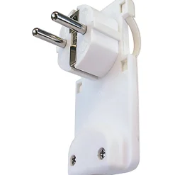 Spina spaziozero 16 A 2P+T standard franco/tedesco bianco