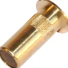 Spioncino per serramenti ottone lucido 8 mm