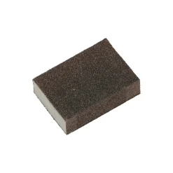 Spugna abrasiva grana media e grezza LUX-TOOLS 68x98x25 mm