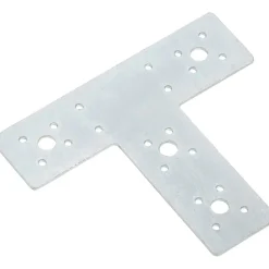 Staffa a T acciaio zincato 160x98x45 mm