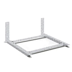 Staffa di sostegno nascosta 4 fori Stoccarda 15x36x30,5 cm