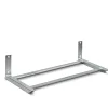 Staffa di sostegno per lavello da esterno in acciaio H 15,5 x L 62 cm