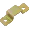 Staffa per tubo acciaio zincato 20x9 mm giallo
