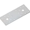 Staffa piatta acciaio zincato 140x55 mm