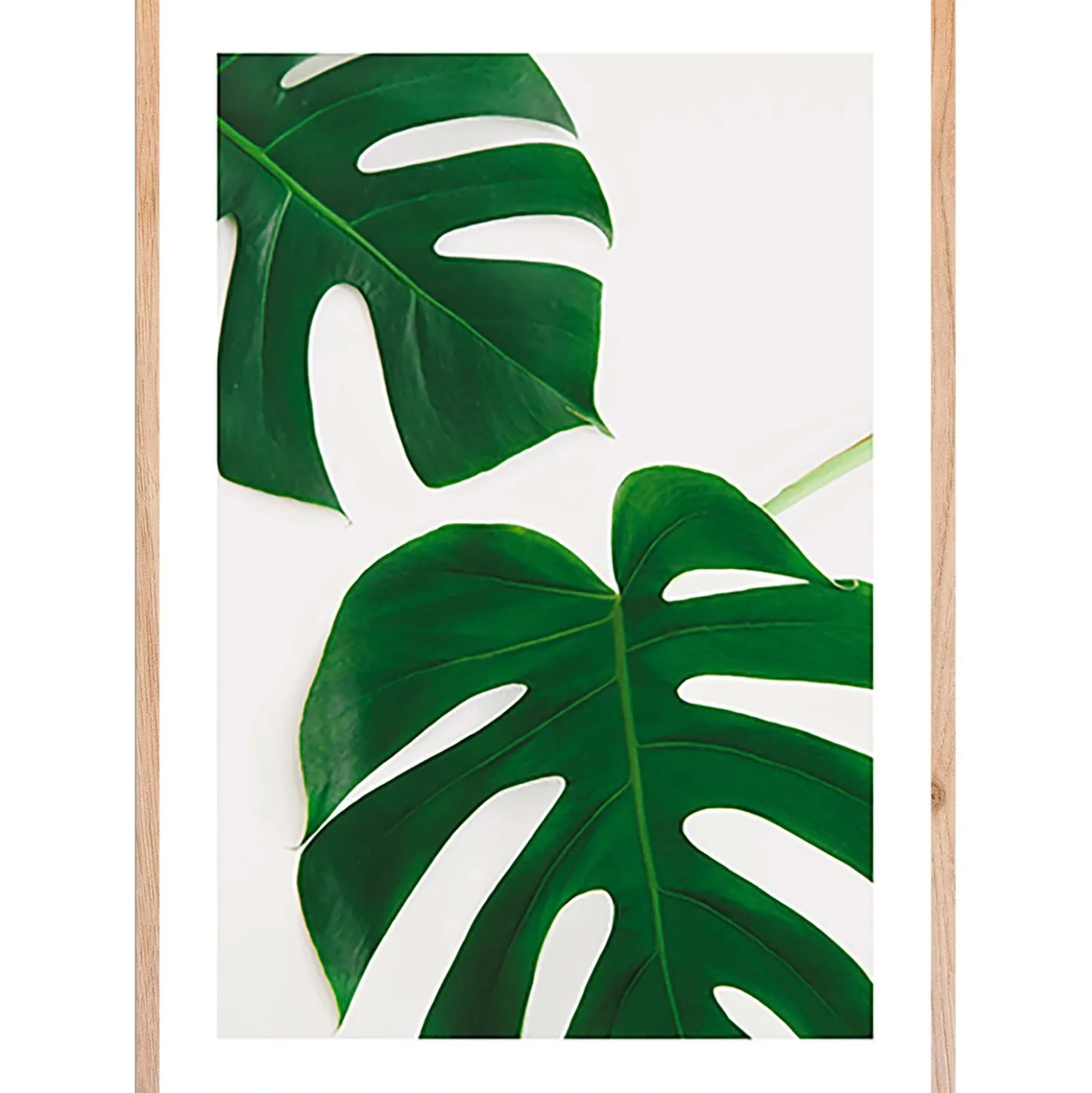 Stampa con cornice Duet green rovere 30x40 cm