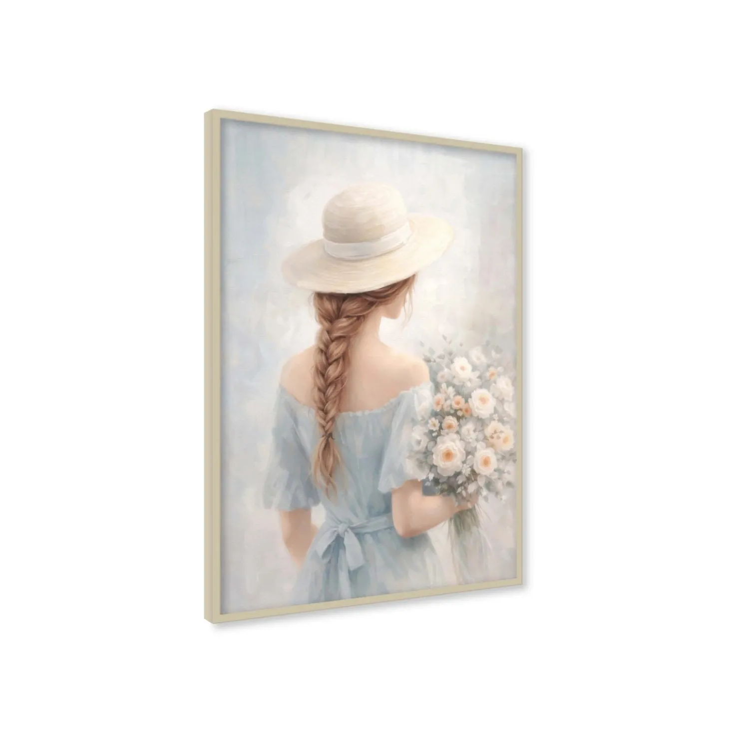 Stampa incorniciata 30x40 cm baroque woman