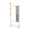 Stander Appendiabiti Domopak Living in bamboo multitasca 65x38x167 cm