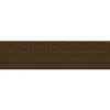Stecche tapparella PVC Roma aggiuntive L 123 x H 27,5 cm marrone