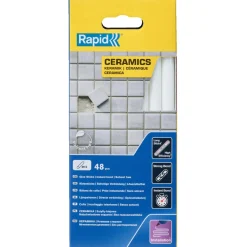Stick di Colla Rapid per Ceramica da 12 mm Bianco